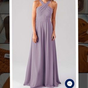 Kennedy blue bridesmaid dress